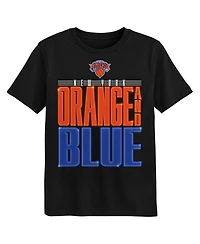 Outerstuff Preschool Black New York Knicks Marquee T-Shirt
