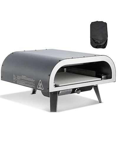 Cozito Propane Outdoor Pizza Oven, 12 inches Gas Pizza Maker with Stone and Carry Bag