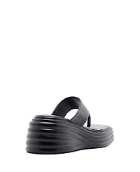 Therapy Australia Women's Frame Square Toe Wedge Sandal