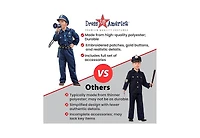 Dress Up America Police Officer Costume Set