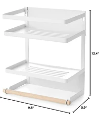 DormCo Suprima Magnetic Fridge Organizer Shelves