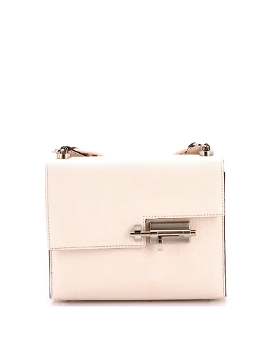 Pre-Owned HERMES Mini Verrou Bag Chevre Mysore and Canvas