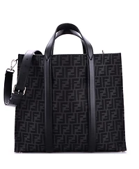 Pre-Owned Fendi Large Shopper Tote Zucca Canvas