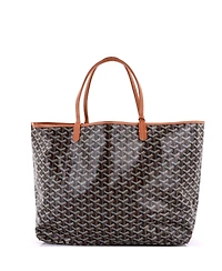 Pre-Owned Goyard Gm Saint Louis Tote Printed Coated Canvas