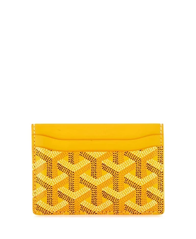 Pre-Owned Goyard Saint Sulpice Card Holder Coated Canvas