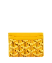 Pre-Owned Goyard Saint Sulpice Card Holder Coated Canvas