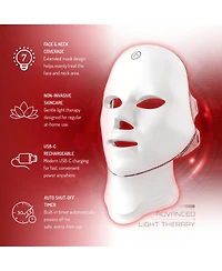 Pursonic 7 in 1 Led Light Therapy Face and Neck Mask and Led Light Therapy Panel