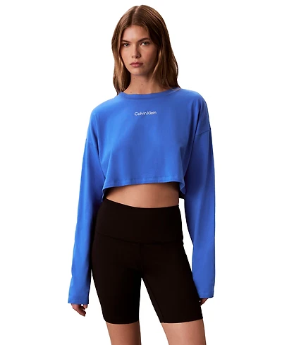 Calvin Klein Performance Women's Commuter Relaxed Cropped T-Shirt