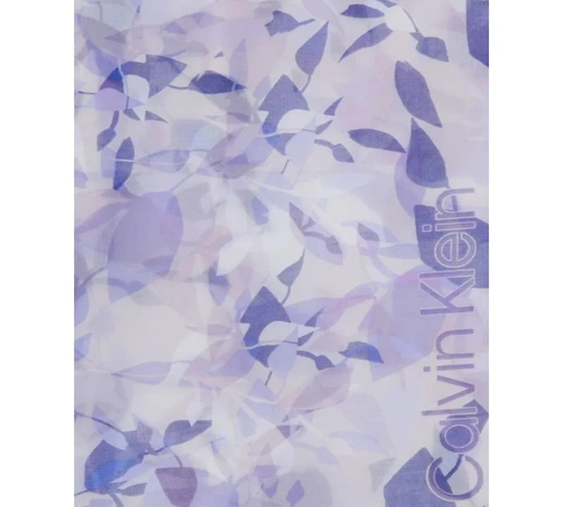 Calvin Klein Women's Tropical Floral Oversized Wrap Scarf