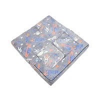Sugift 4-Piece Modular Kids Play Couch with Glow-in-the-Dark Fabric and Washable Covers