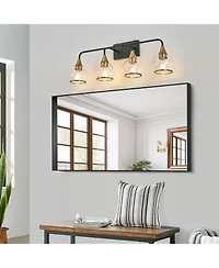 Midola 31" Modern 4-Light Vanity Wall Sconce