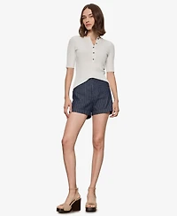 Sanctuary Women's Air Of Ease Half-Sleeve Top