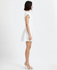 French Connection Women's Whisper Cap-Sleeve Mini Dress