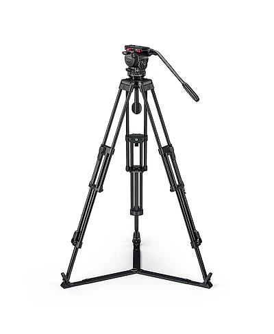 Sachtler Fsb 6 Mk Ii Fluid Head with Eng 75/2 D Hd 3-Section Aluminum Tripod and Sp 75 Ground Spreader