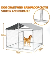 gaomon Heavy Duty Outdoor Dog Kennel for Large Dogs