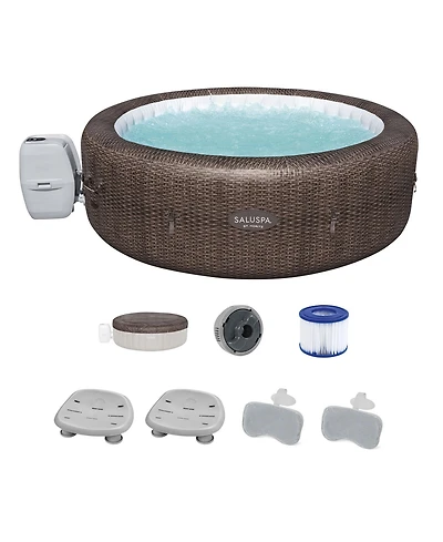 Bestway Coleman St Moritz Hot Tub with SaluSpa Seat and 2 Headrest Pillows