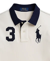 Polo Ralph Lauren Boys' 2T-7 Big Pony Cotton Mesh Shirt