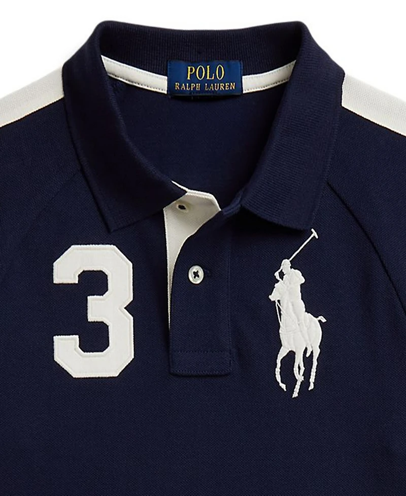 Polo Ralph Lauren Boys' 2T-7 Big Pony Cotton Mesh Polo Shirt