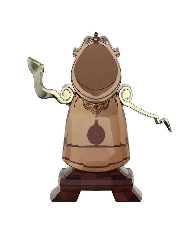Swarovski Disney Beauty and The Beast Cogsworth Crystal Figurine