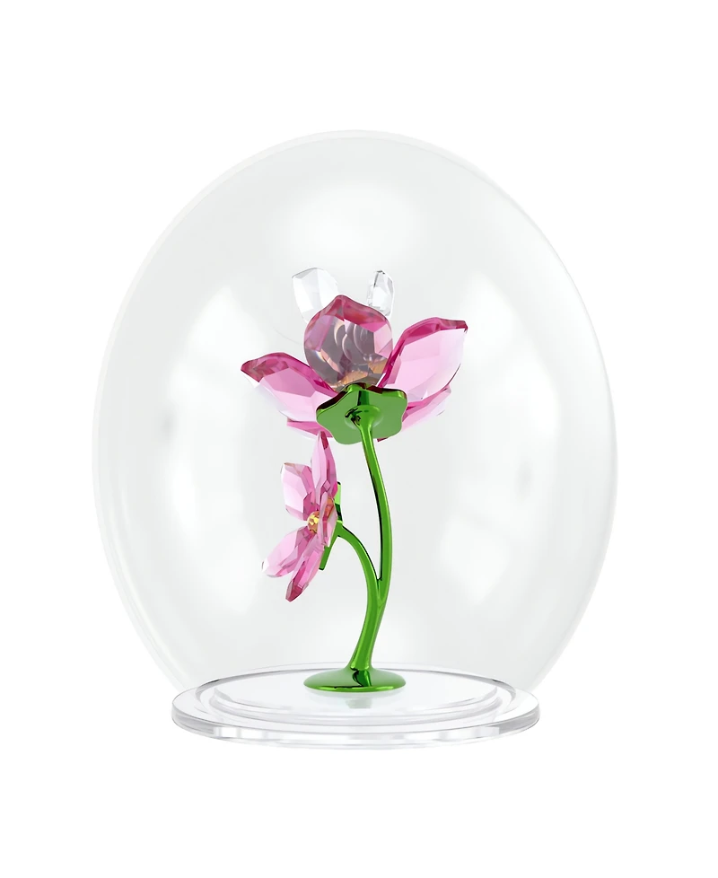 Swarovski Idyllia Glass Ball Bee and Flowers Crystal Figurine