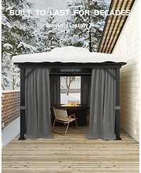 GarveeLife High-quality Hardtop Gazebo for Patio and Garden