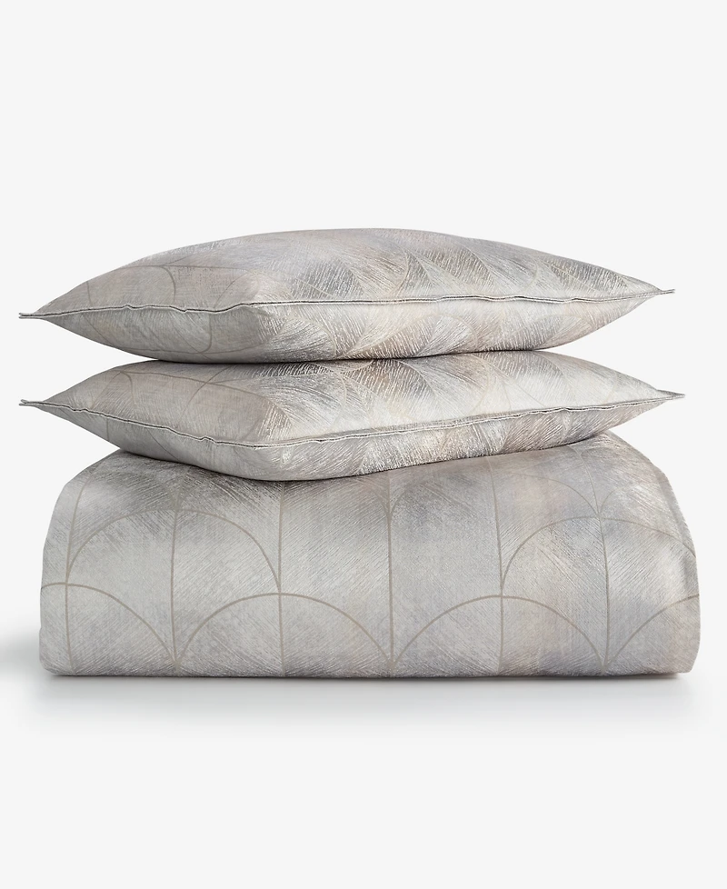 Hotel Collection Inlay Woven and Printed 3-Piece Duvet Cover Set, King, Macy's Exclusive