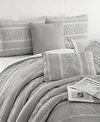 Stratford Park Illusa Floral 7-Pc. Comforter Set, California King