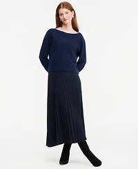 Charter Club Women's 100% Cashmere Long Sleeve Boatneck Sweater, Macy's Exclusive