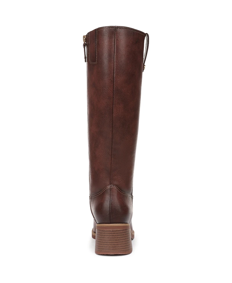 Dr. Scholl's Women's Joplin Block Heel Riding Tall Boots