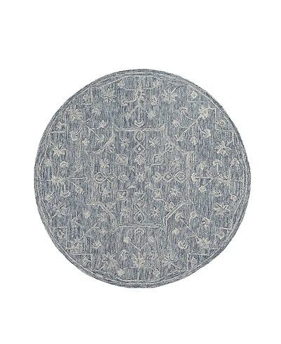 Lr Home Cypress Jun-571 5'x5' Round Area Rug