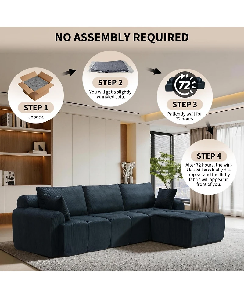 homfan Modular Sectional Sofa
