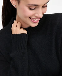 Charter Club Petite Cashmere Relaxed Crewneck Sweater, Macy's Exclusive