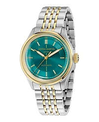 Aston Martin F1 Men's Automatic Two-Tone Stainless steel Bracelet Watch 39mm