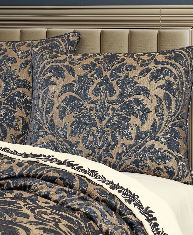 J Queen New York Glimmerstone Floral 4-Piece Comforter Set