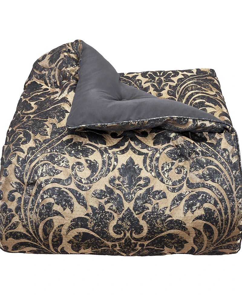J Queen New York Glimmerstone Floral 4-Piece Comforter Set, California King