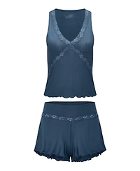 Adore Me Women's August Sleeveless Tank and Short Pj Set