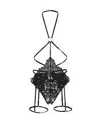 Adore Me Women's Tiah Crotchless Playsuit Lingerie