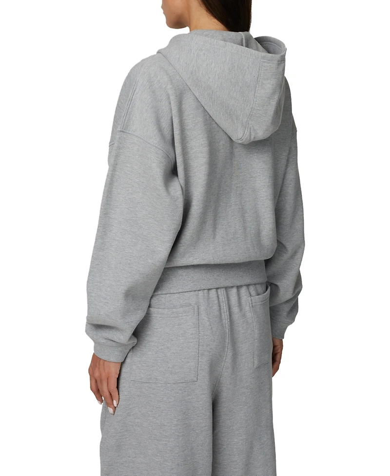 Good For Nothing Women's Cropped Zipped Icarus Hoodie