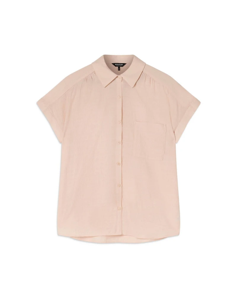 Whistles Women's Nicola Textured Shirt