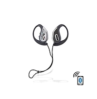Pyle Waterproof Bluetooth Sports Headphones, Wireless Ear-Hook Earbuds with Mic, Rechargeable Battery