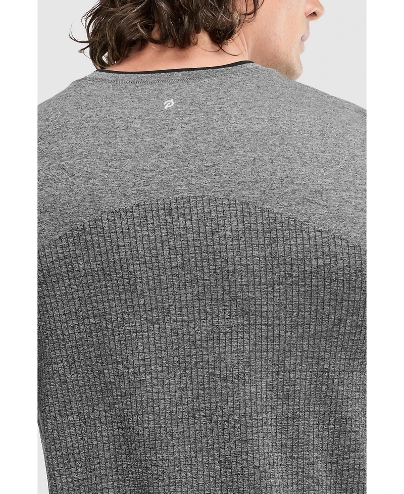Peloton Men's Seamless Melange Short Sleeve