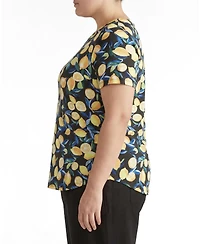 Universal Standard Women's Plus V Rex Tops