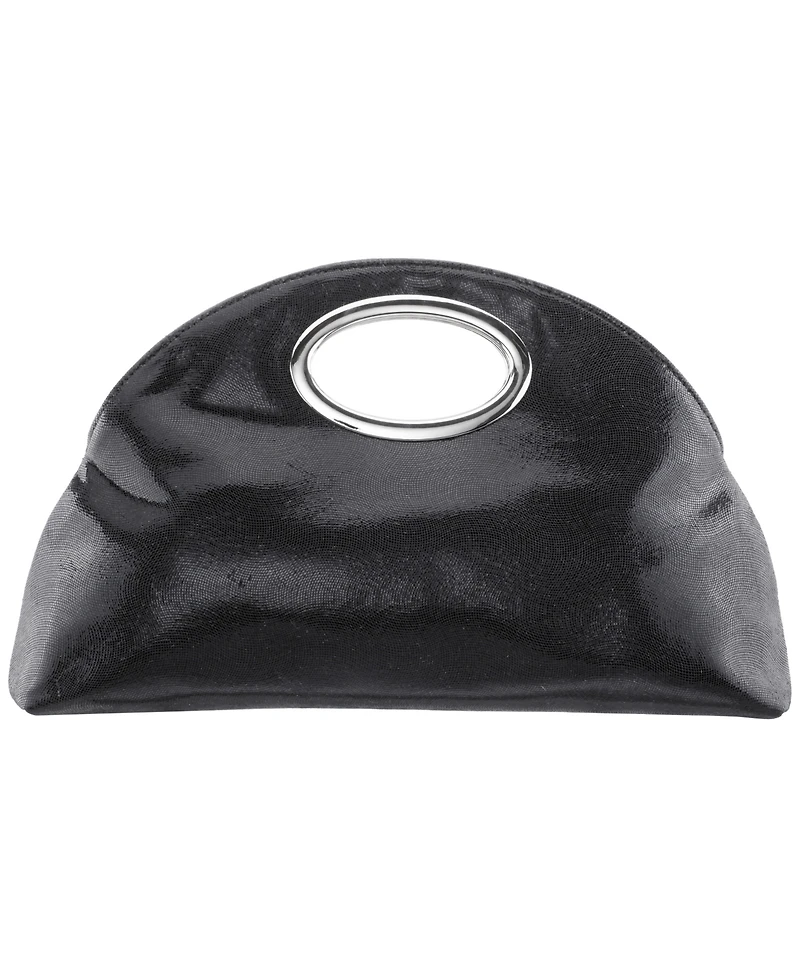 Nina Cut Out Handle Medium Clutch Handbag