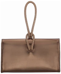 Nina Crystal Cord Handle Flap Small Handbag