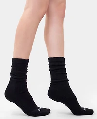 Hue Women's Sport Scrunch Crew Socks, 2-Pack