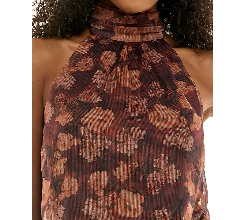 Seni & Cade Juniors' Halter Neck Dress