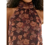 Seni & Cade Juniors' Halter Neck Dress