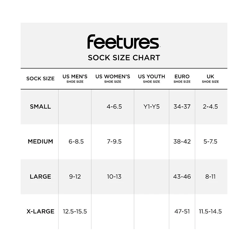 Feetures Men's Elite Ultra Light Cushion Ankle Socks - Sport Sock with Targeted Compression Large