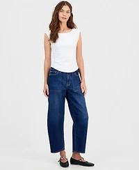 On 34th Women's Ribbed Boat-Neck Tank, Macy's Exclusive