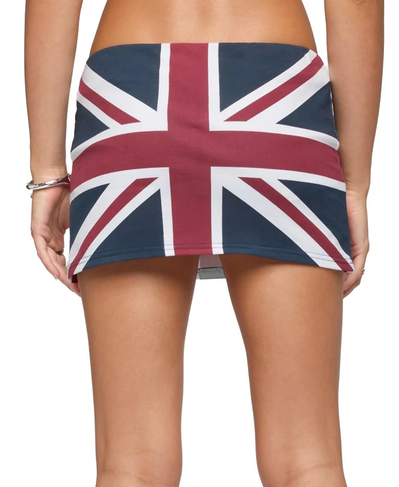 Edikted Women's Uk Lover Mini Skort